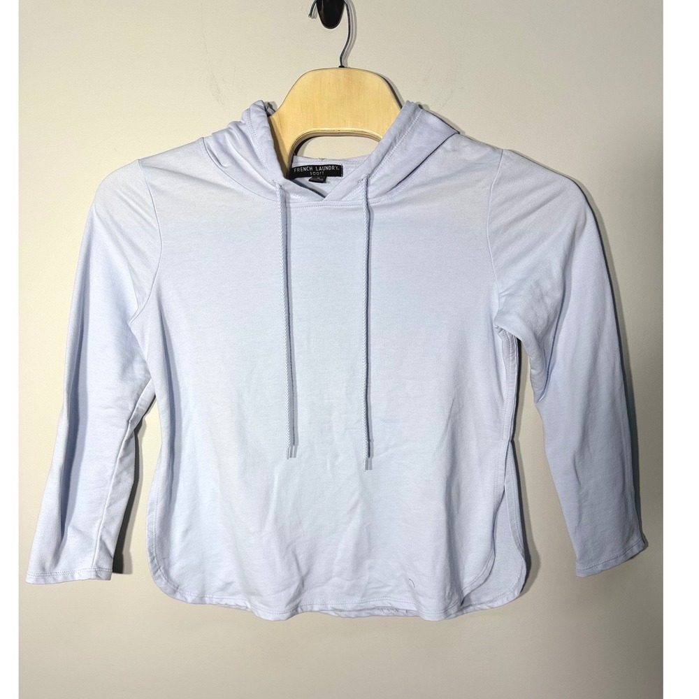 French Laundry (Light Blue) Hoodie Womens Medium